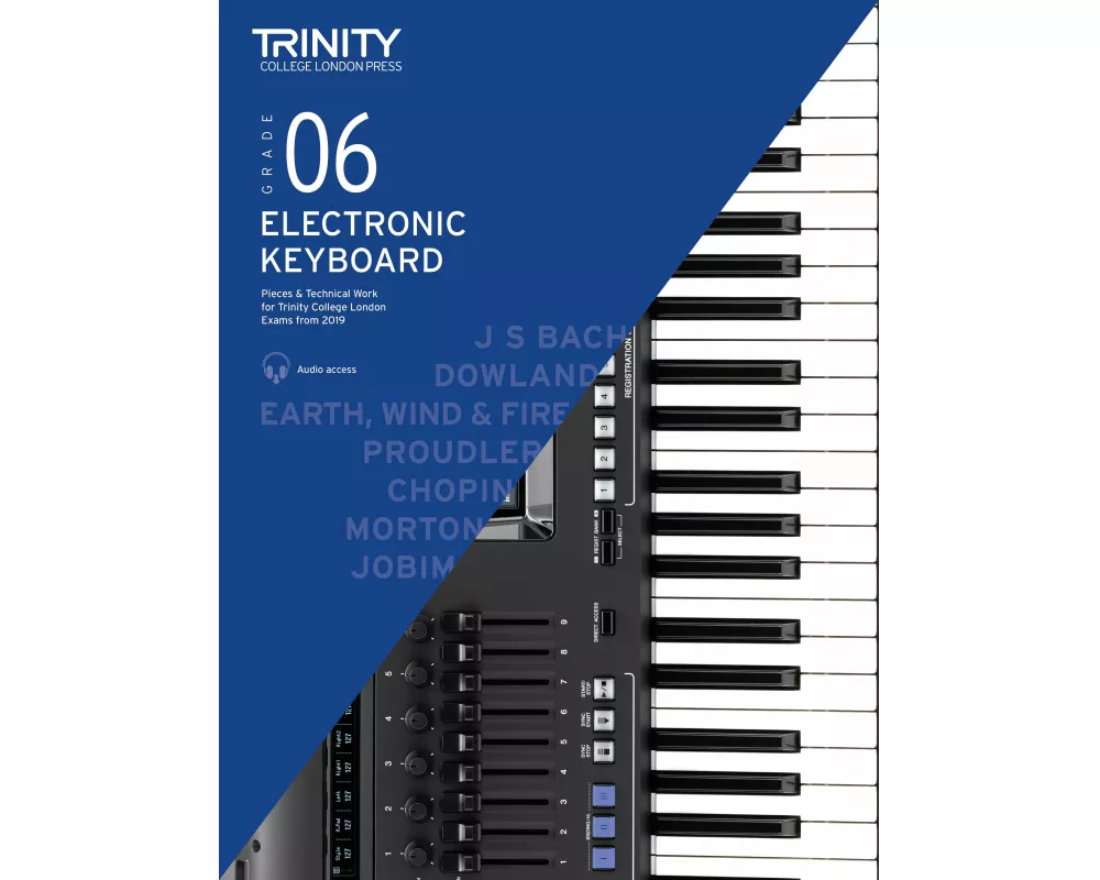 Trinity College London Electronic Keyboard Exam Pieces & Technical Work From 2019: Grade 6