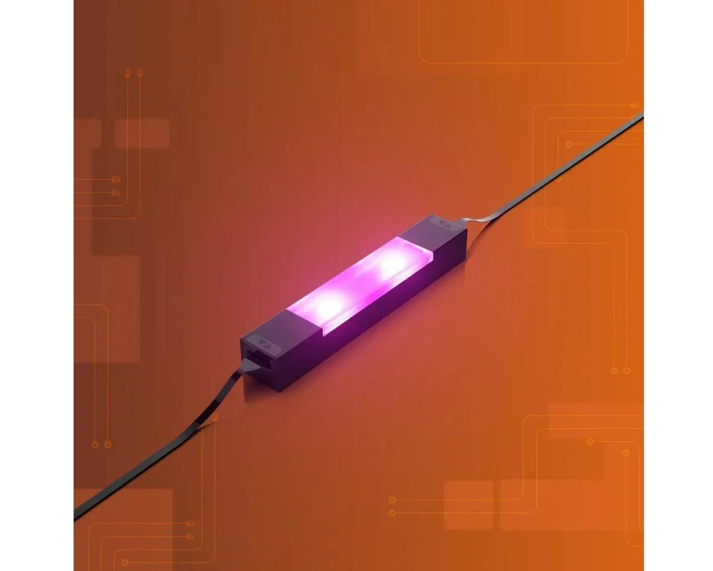 Light My Bricks 2.0 Meteor LED 1 x 6 Pink