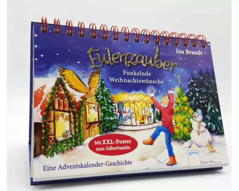 Eulenzauber. Funkelnde Weihnachtswünsche