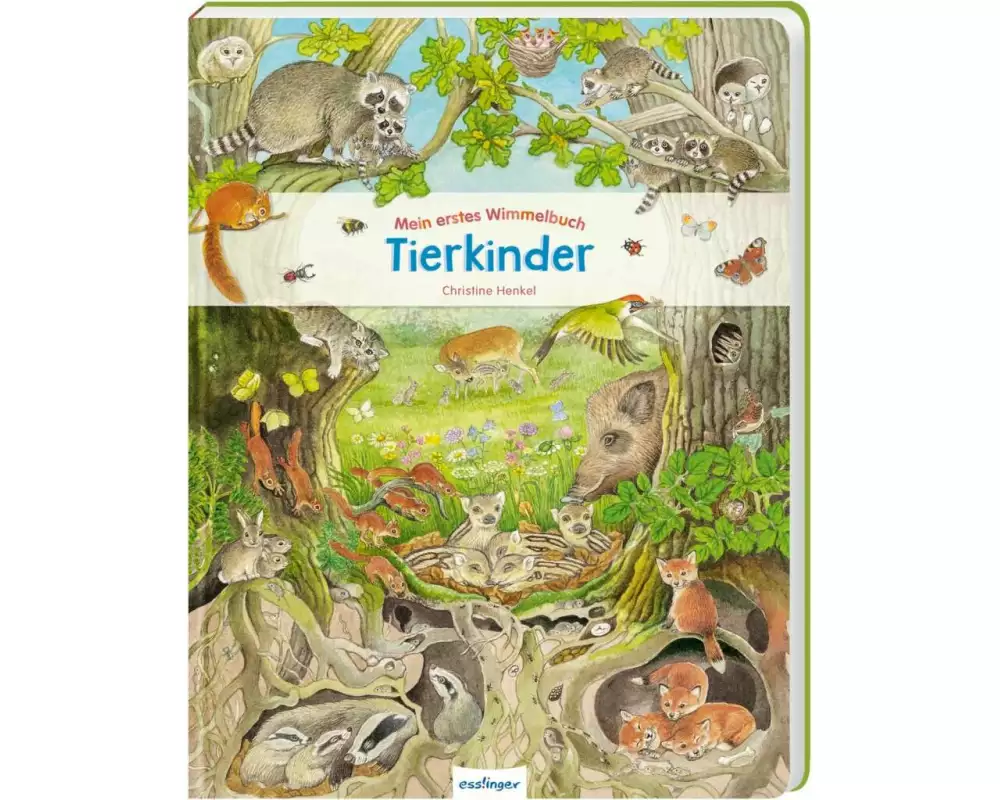 Mein erstes Wimmelbuch: Tierkinder
