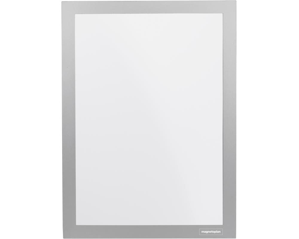 MAGNETOPLAN Magnetrahmen A4 1131932 selbstklebend, silber 2 Stk.