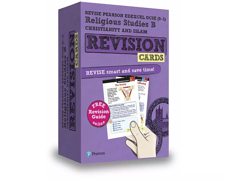 Pearson REVISE Edexcel GCSE Religious Studies Christianity and Islam Revision Cards - for 2026, 2027 exams