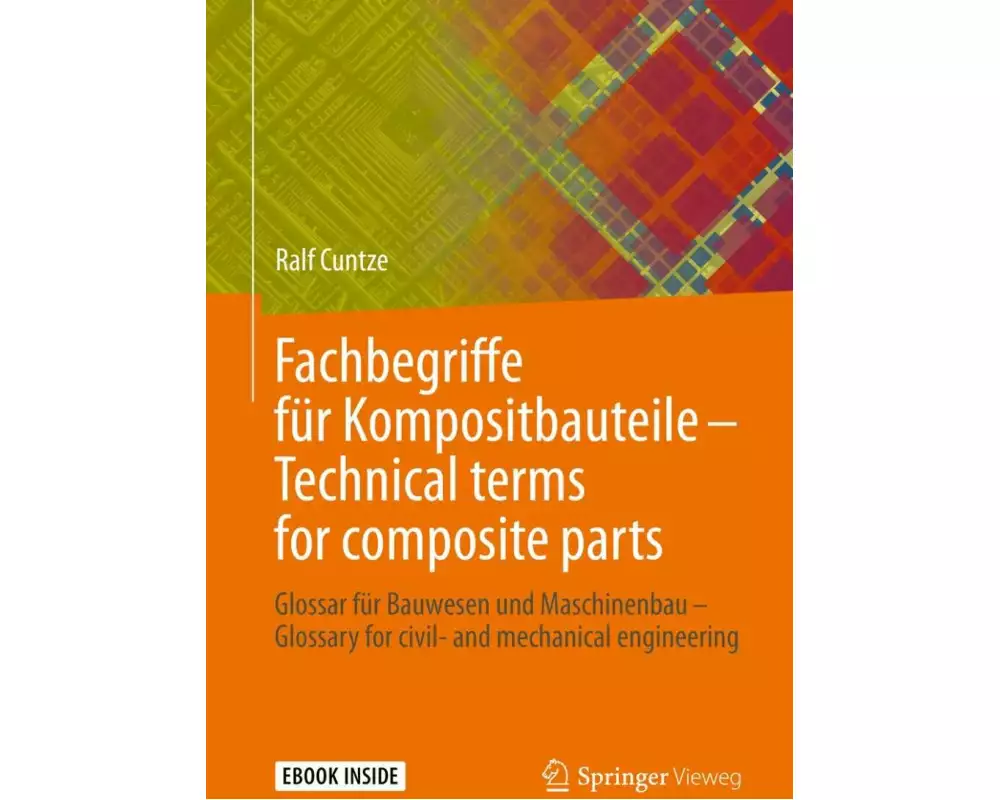 Fachbegriffe für Kompositbauteile - Technical terms for composite parts