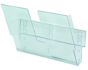 BIELLA Wandfach Murama A4 quer 36545003U transparent, bis 200 Blatt
