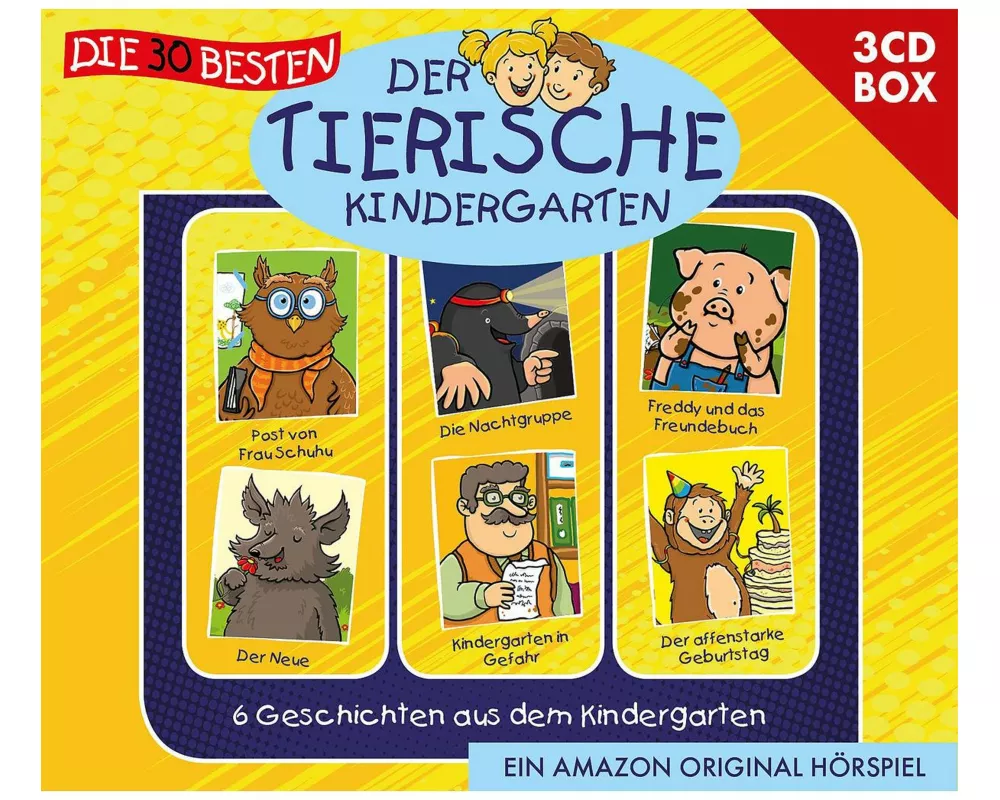 Die 30 Besten: Der Tierische Kindergarten 3-cd-box