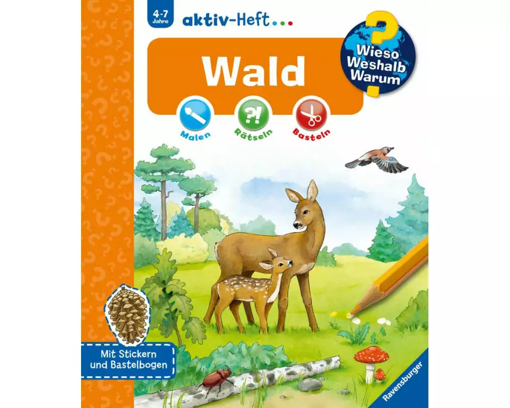 Wieso? Weshalb? Warum? aktiv-Heft - Wald