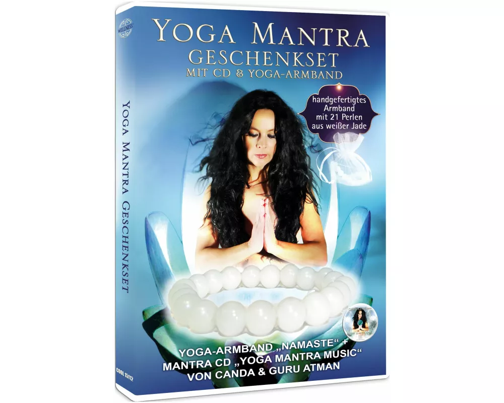Yoga Mantra Geschenkset mit CD & Yoga Armband
