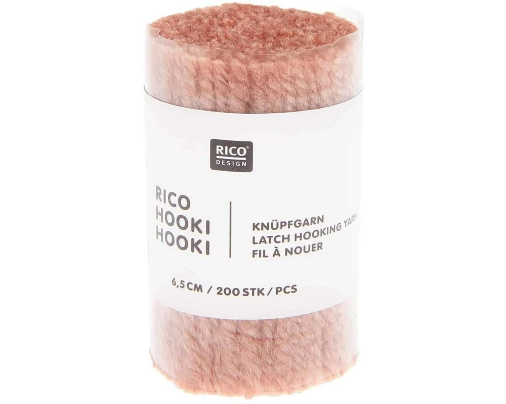 Rico Design Hooki Knüpfgarn Altrosa