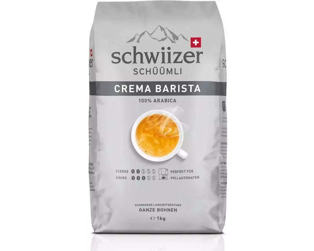 Schwiizer Kaffeebohnen Crema Barista 1 kg