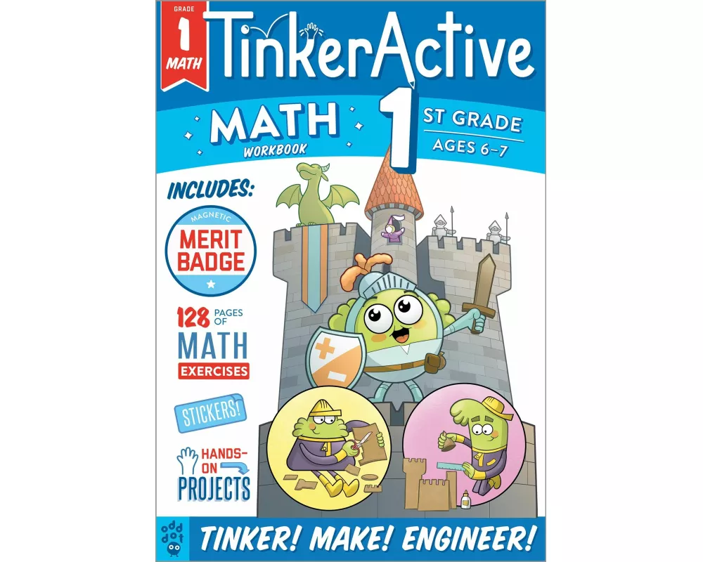 TinkerActive Workbooks: 1st Grade Math
