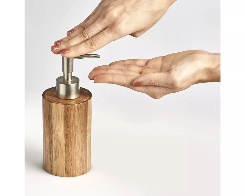 Zeller Present Seifenspender Akazie 150 ml, Braun