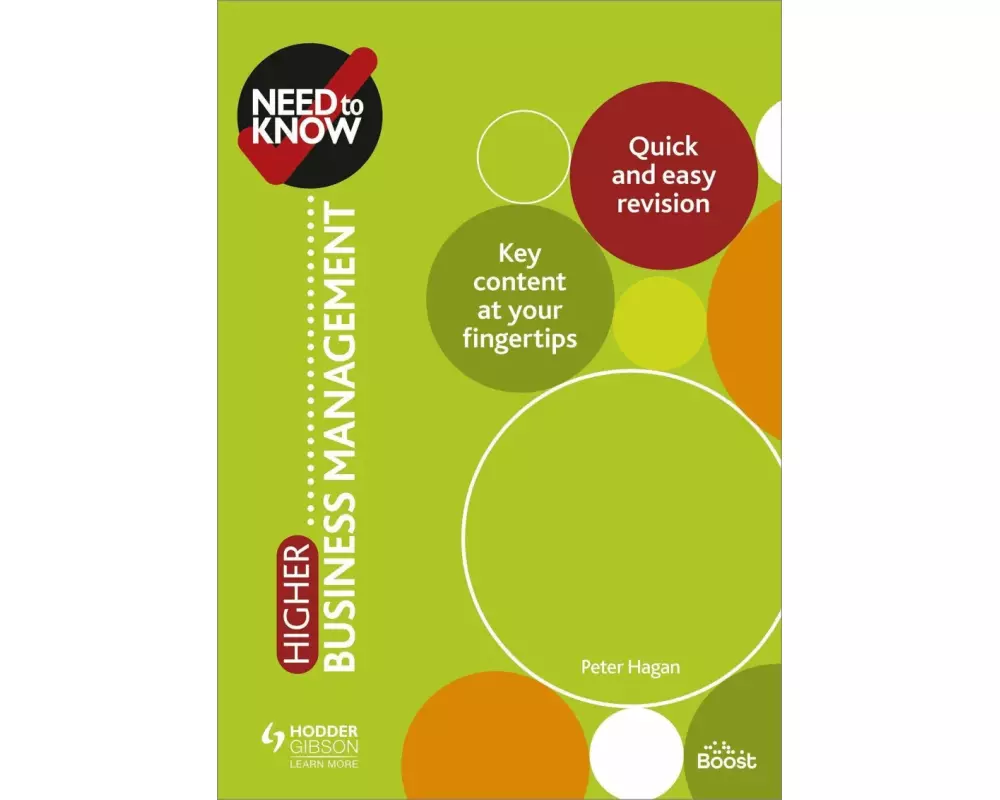 Need to Know: Higher Business Management