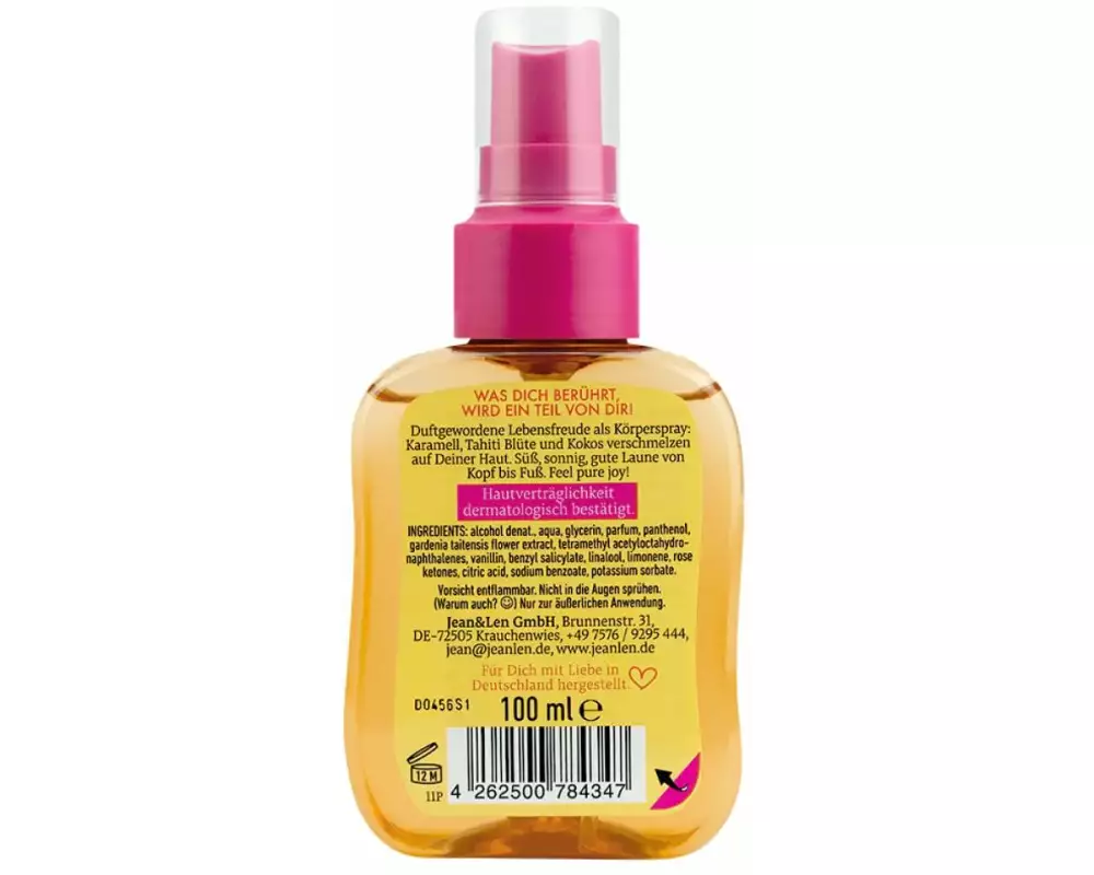 Jean & Len Body Mist pure joy 100 ml