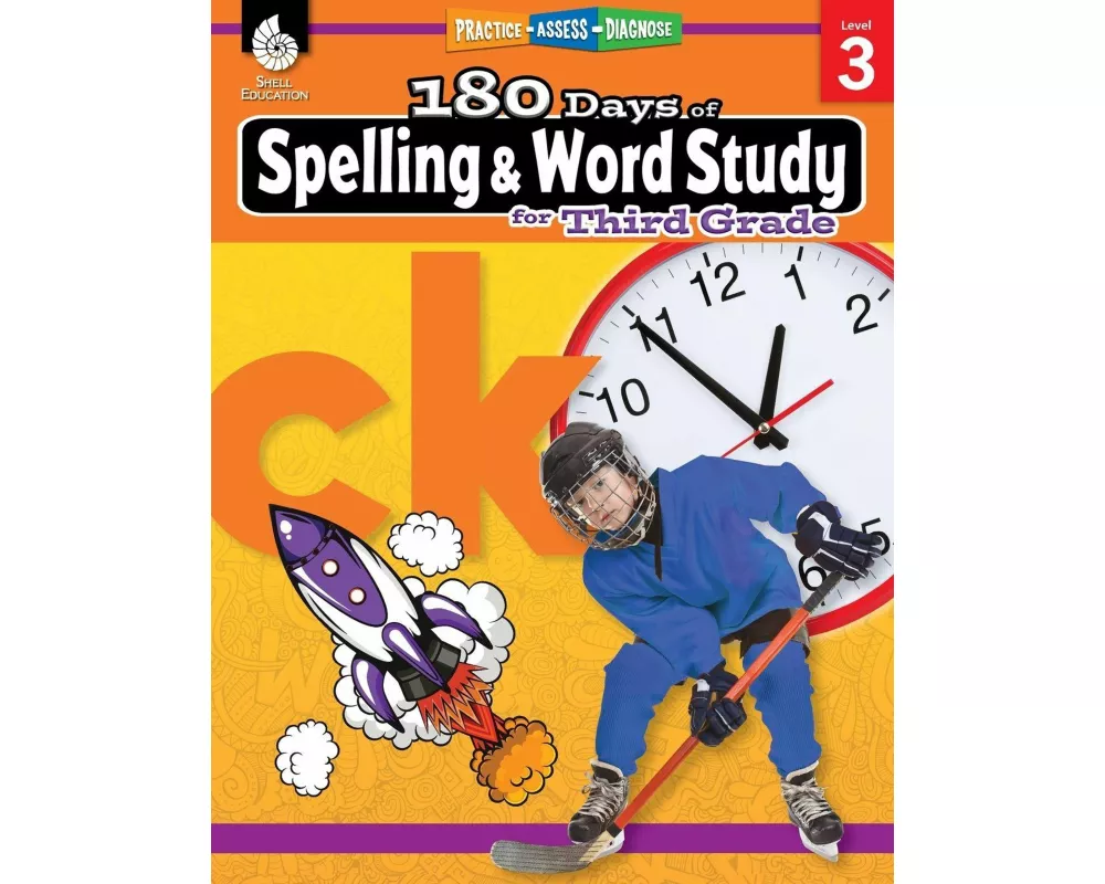 180 Days of Spelling and Word Study for Third Grade
