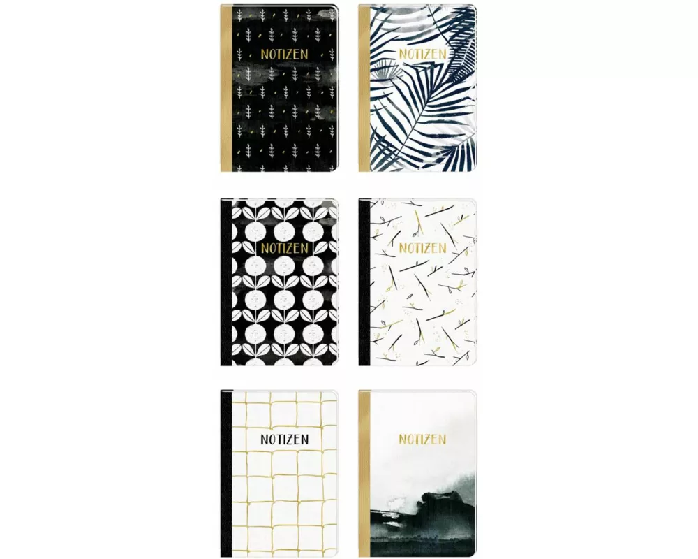 Notizhefte - All about black & white - DIN A5
