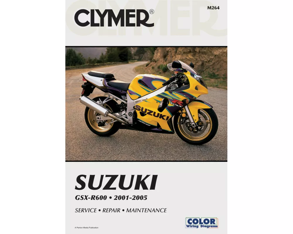 Suzuki GSX-R600 Series Motorcycle (2001-2005) Service Repair Manual