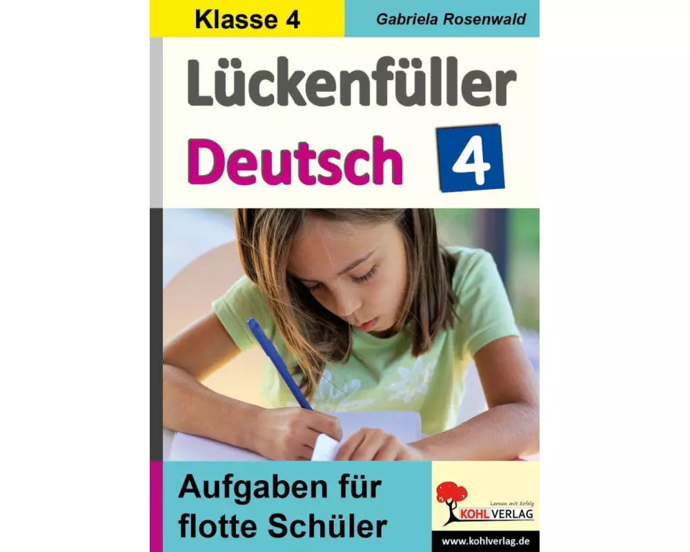 Lückenfüller Deutsch / Klasse 4