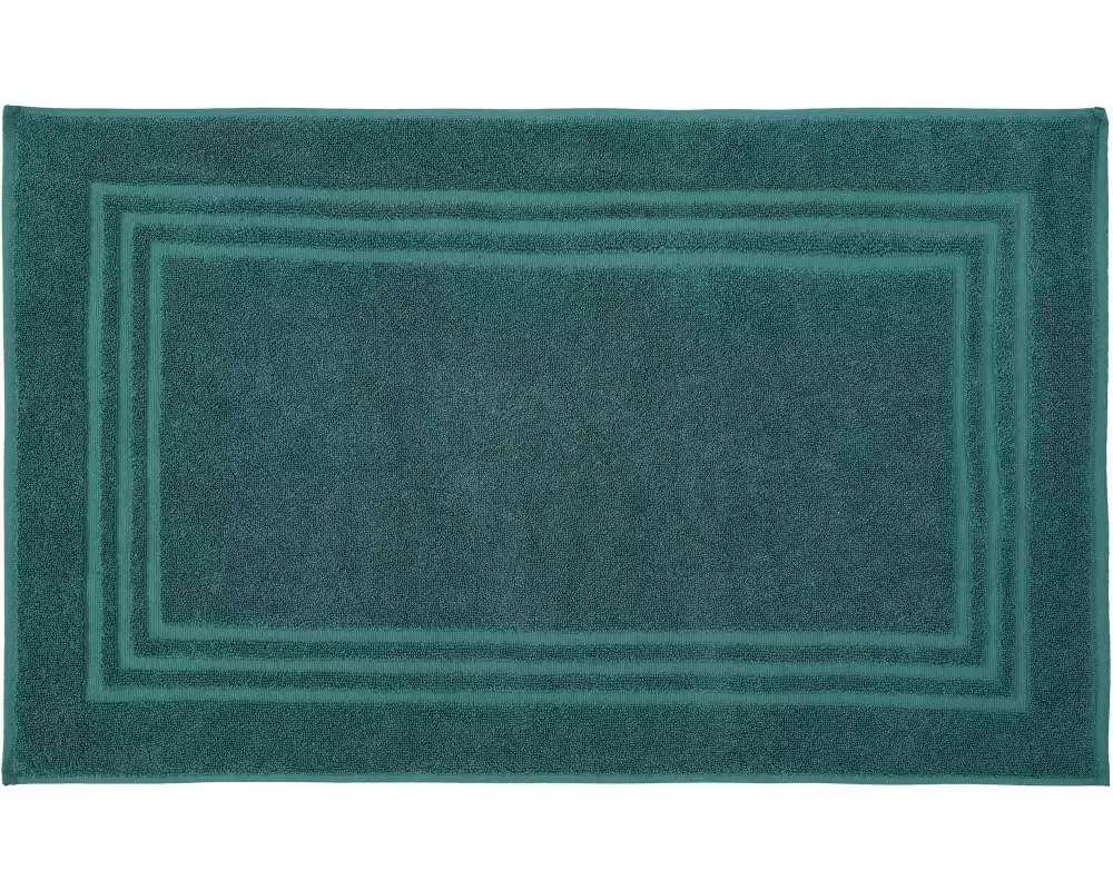 Kleine Wolke Badteppich Lodge 50 x 80 cm, Smaragdgrün