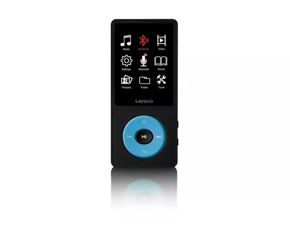 Lenco MP3 Player Xemio-860 Blau; Schwarz