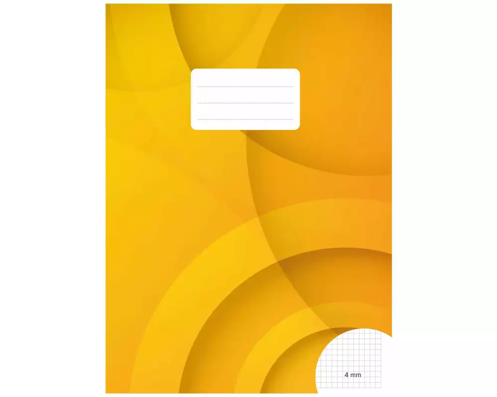 Büroline Schulheft mit Rand, A4, Kariert, 20 Stück