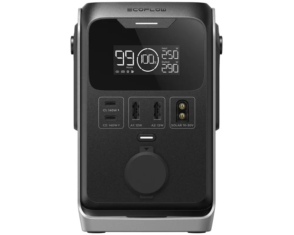 EcoFlow Power Station Trail 300 W Grau, 288 Wh