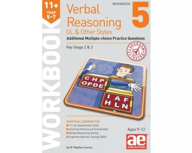 11+ Verbal Reasoning Year 5-7 GL & Other Styles Workbook 5