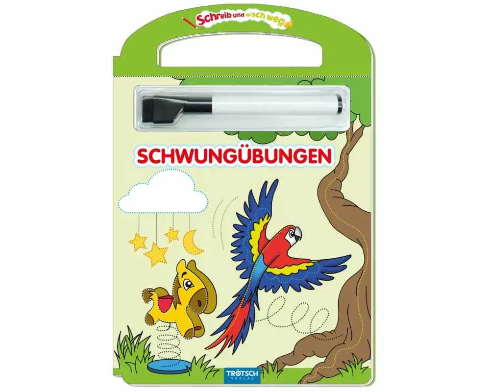 Trötsch Erste Schwungübungen Schreib und wisch weg mit Stift