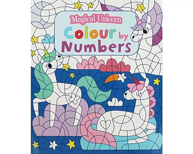 Magical Unicorn Colour by Numbers