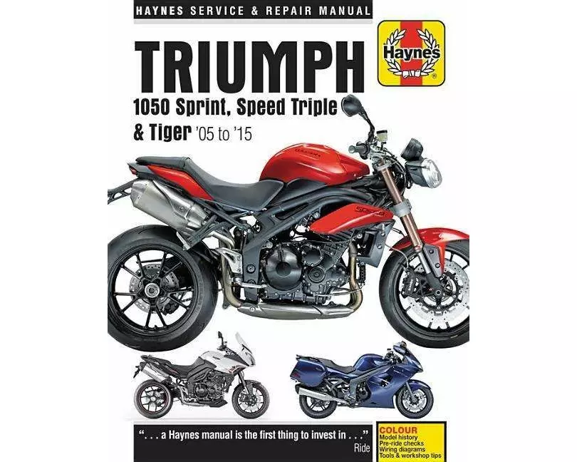 Triumph 1050 Sprint, Speed Triple & Tiger (05 - 15)