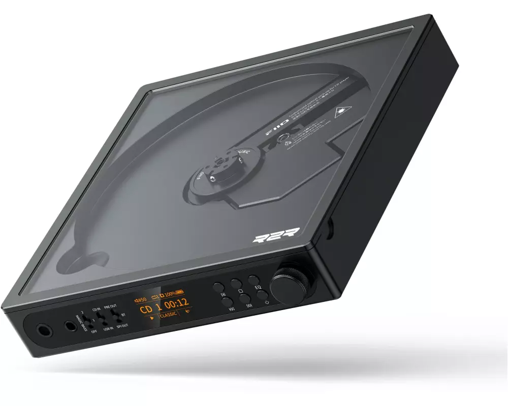 FiiO CD-Player DM15 R2R mit Bluetooth Schwarz