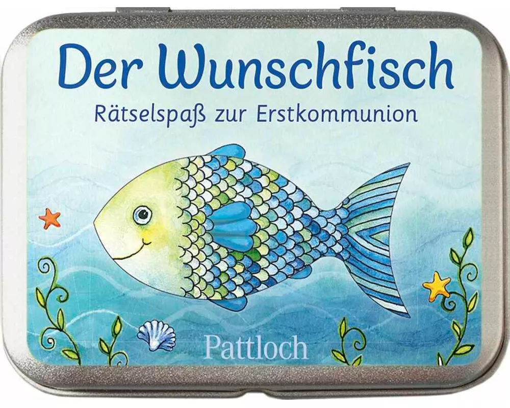 Der Wunschfisch. Rätselspaß zur Erstkommunion Metallbox