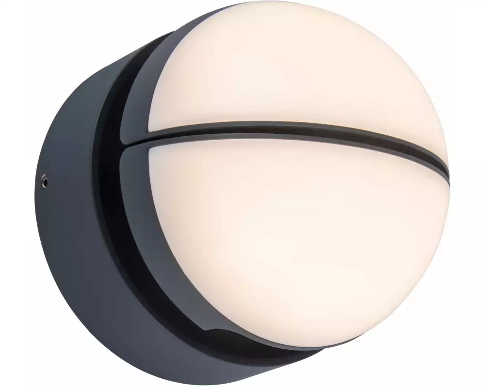 LUTEC Wandleuchte EKLIPS 3000 K, Anthrazit