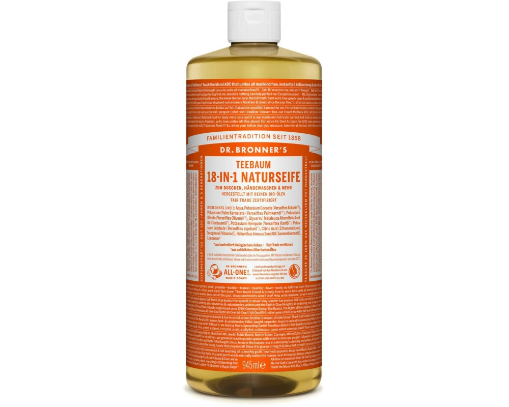 Dr.Bronner's Teatree Nachfüllpack 945 ml