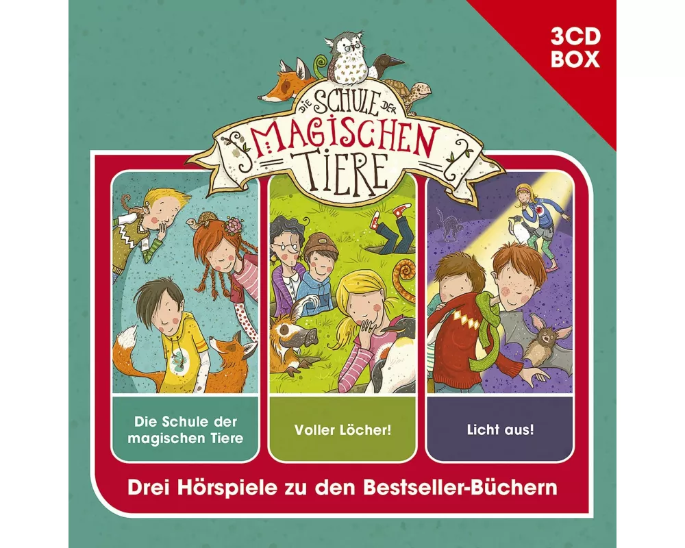 Schule der magischen Tiere - Hörspielbox Vol. 1