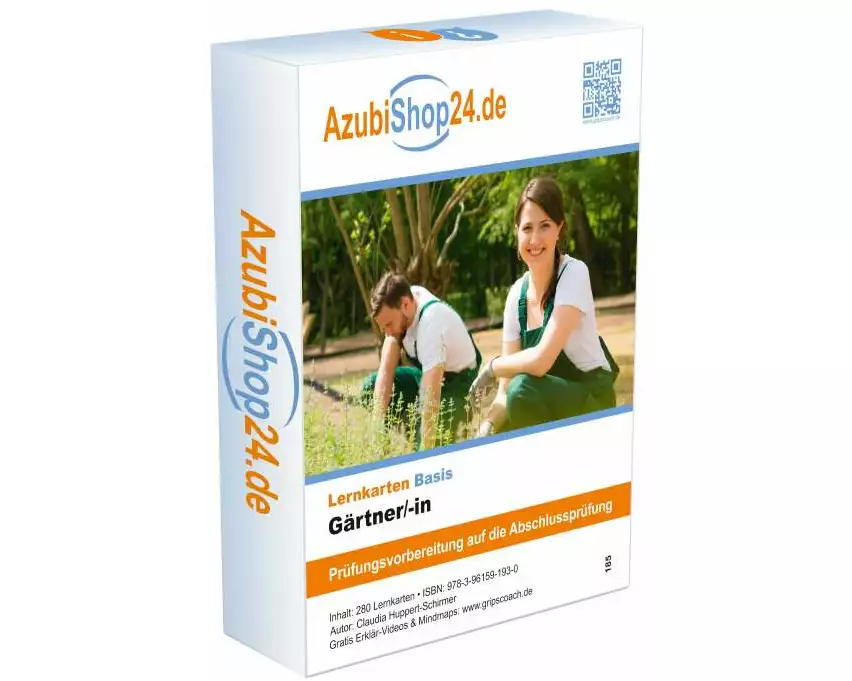 AzubiShop24.de Basis-Lernkarten Gärtner/-in