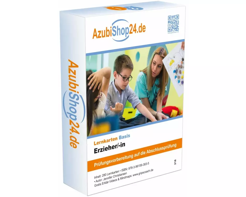 AzubiShop24.de Basis-Lernkarten Erzieher /in