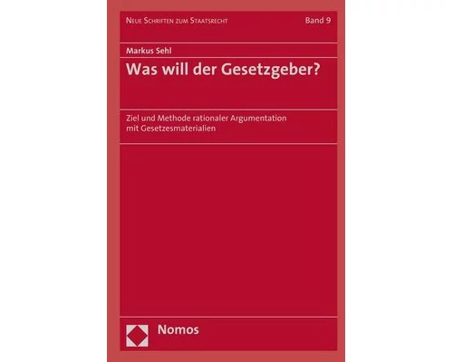 Was will der Gesetzgeber?