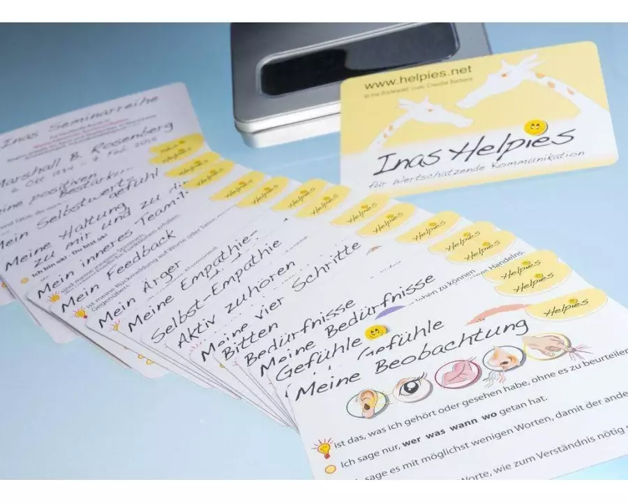 Inas Helpies für Wertschätzende Kommunikation
