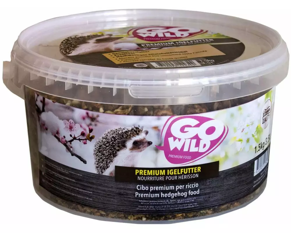 GoWild Igelfutter Premium, 1.5 kg