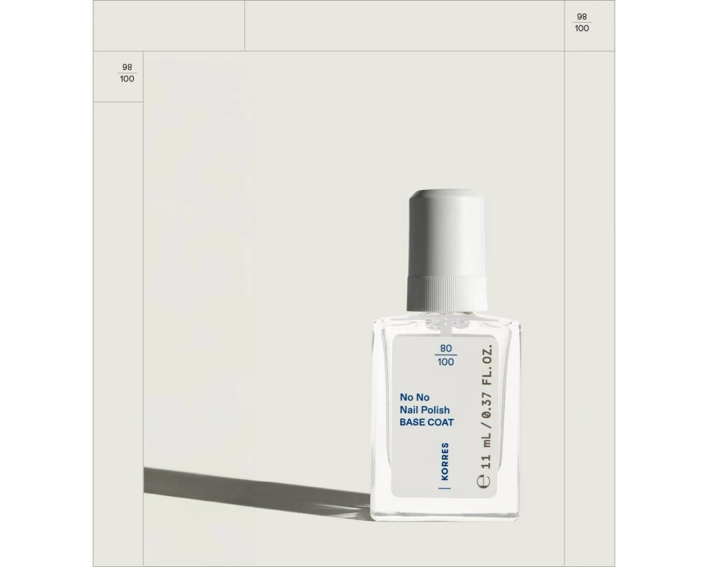 KORRES No No Nail Polish Base Coat Transparent