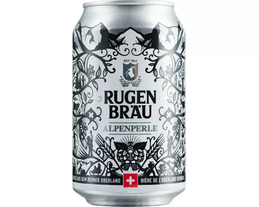 Rugenbräu Bier Alpenperle 6 x 0.33 l