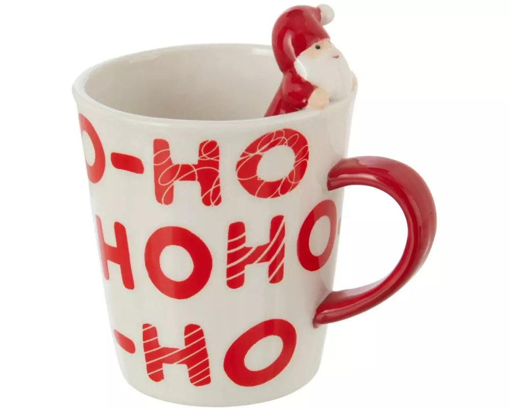 Jolipa Tasse Weihnachtsmann rot/weiss