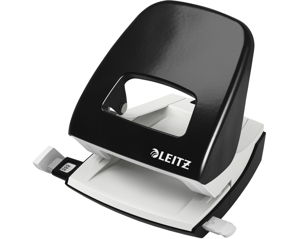 LEITZ Bürolocher NewNeXXt 5.5mm 50086095 schwarz f. 30 Blatt Blister