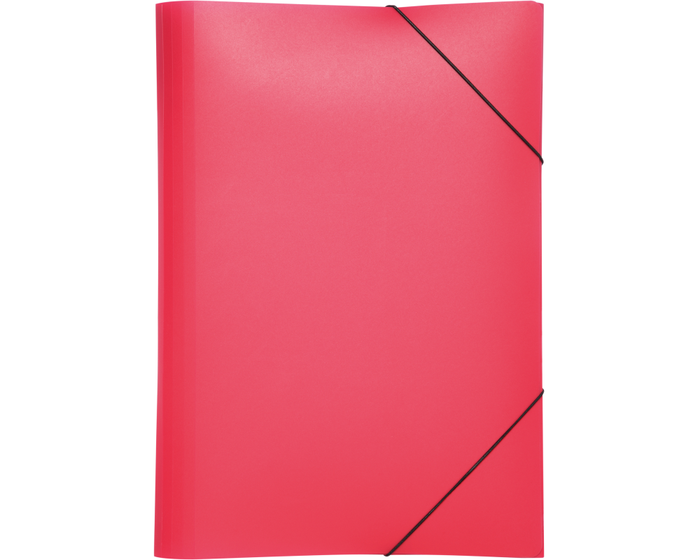 PAGNA Gummibandmappe Trend A3 21638-03 rot 3 Klappen