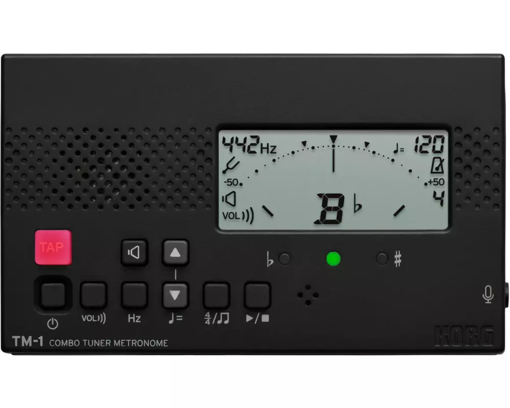 Korg TM-1-BK Stimmgerät Metronom Combo