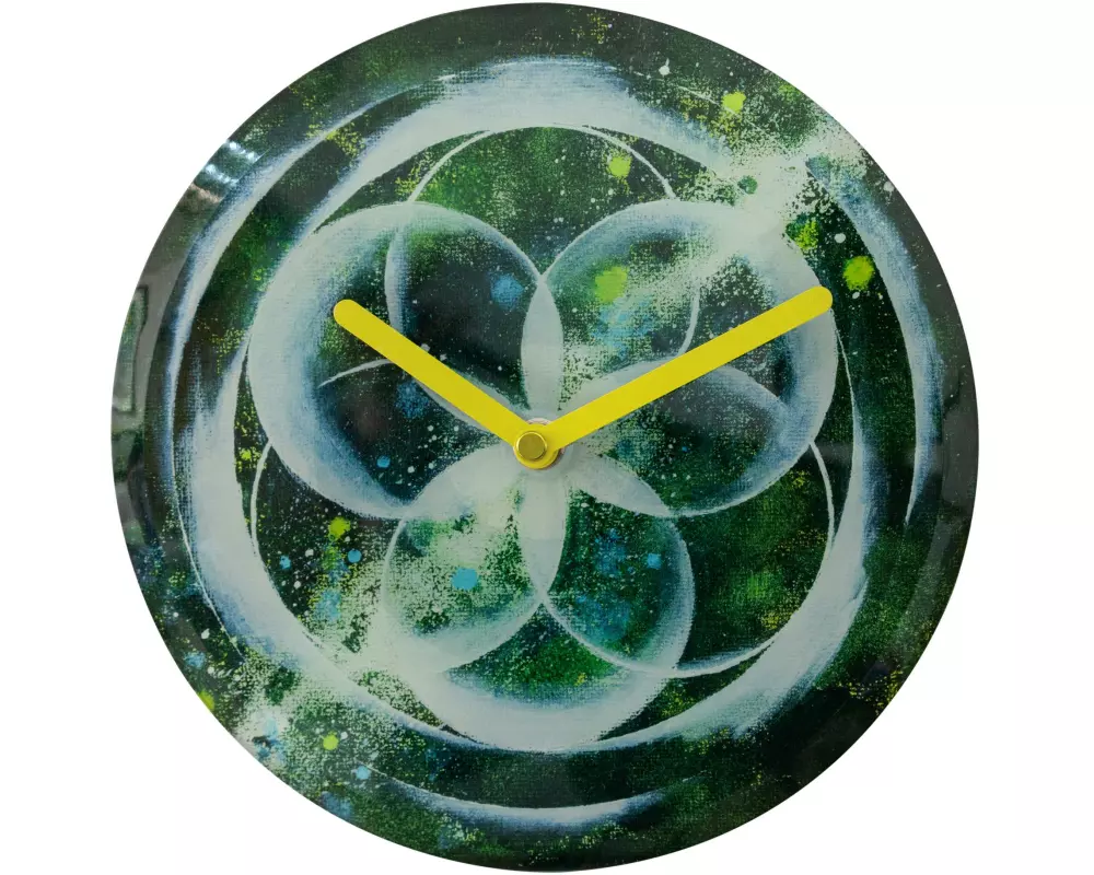 NeXtime Wanduhr Cosmo Grün