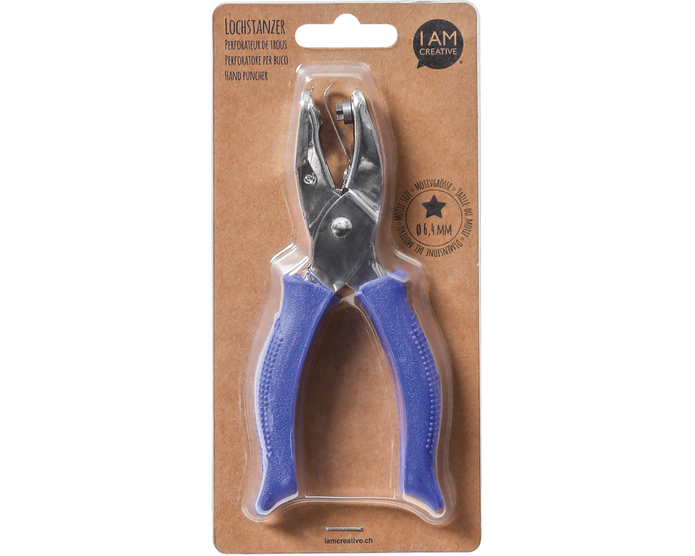 I AM CREATIVE Lochstanzer 4048.024 Stern, 6.4mm