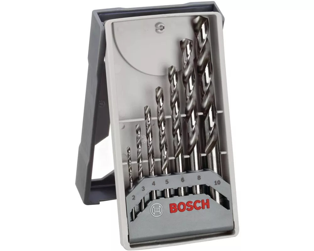 Bosch Professional Metallbohrer-Set Mini-X-Line 7-teilig