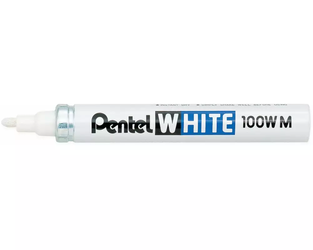 pentel Permanent-Marker 100 W Weiss