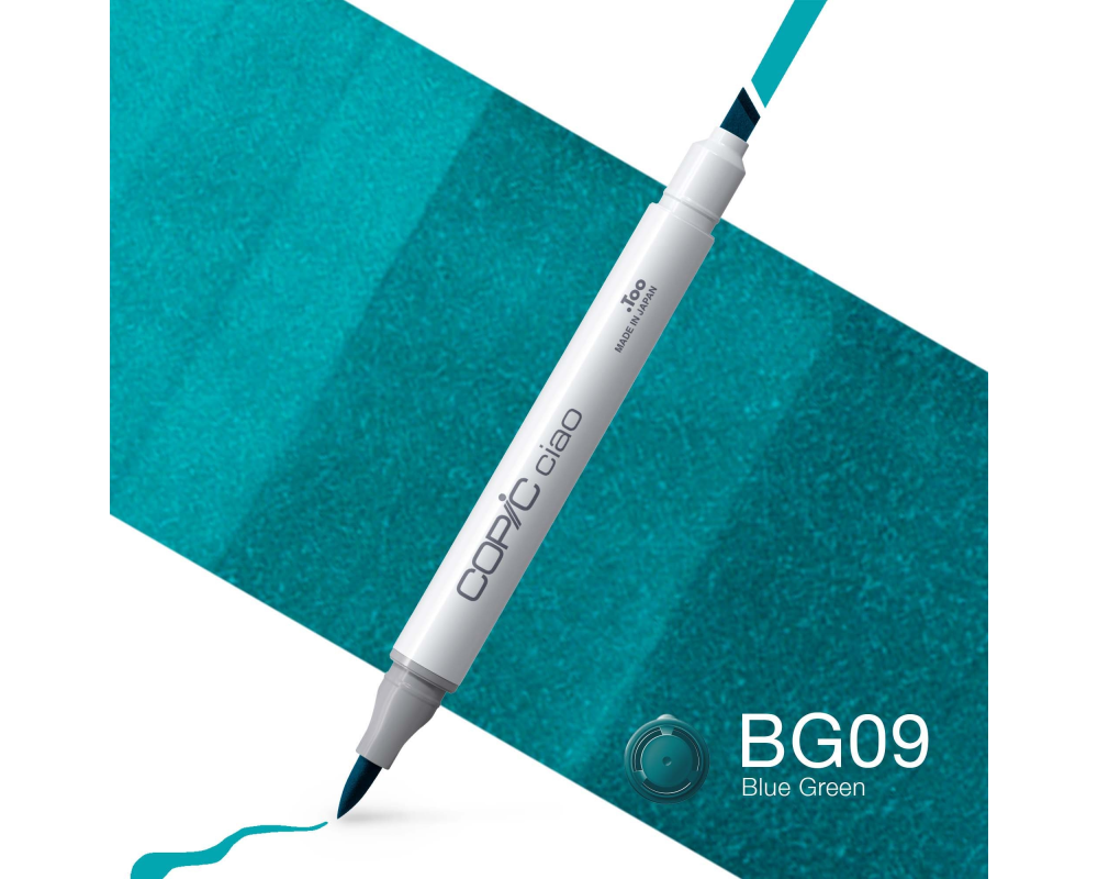 COPIC Marker Ciao 2207536 BG09 - Blue Green